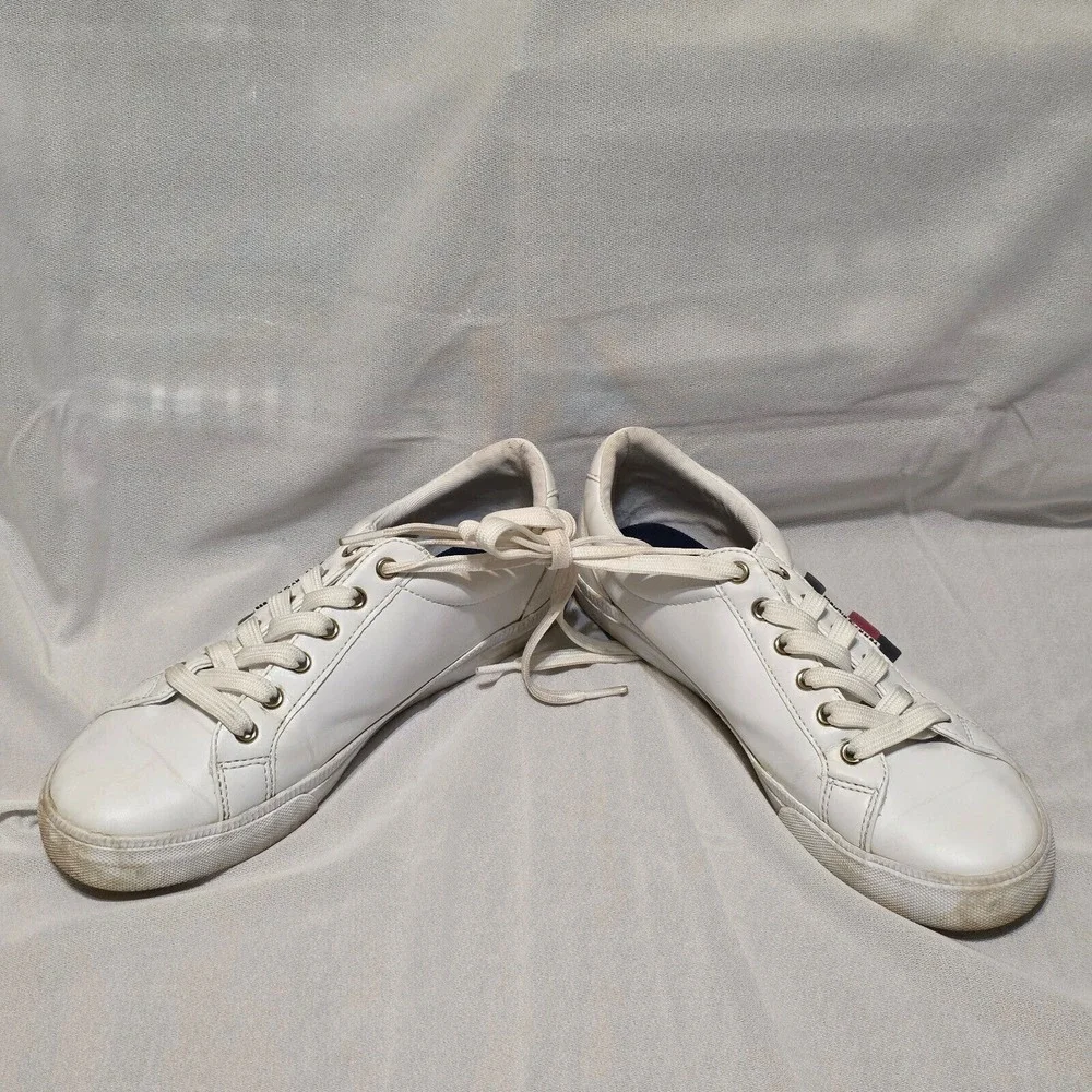 Tommy Hilfiger Twilightz Womens Shoes Size‎ 7 M Sneakers White Lace Up/Low Top
